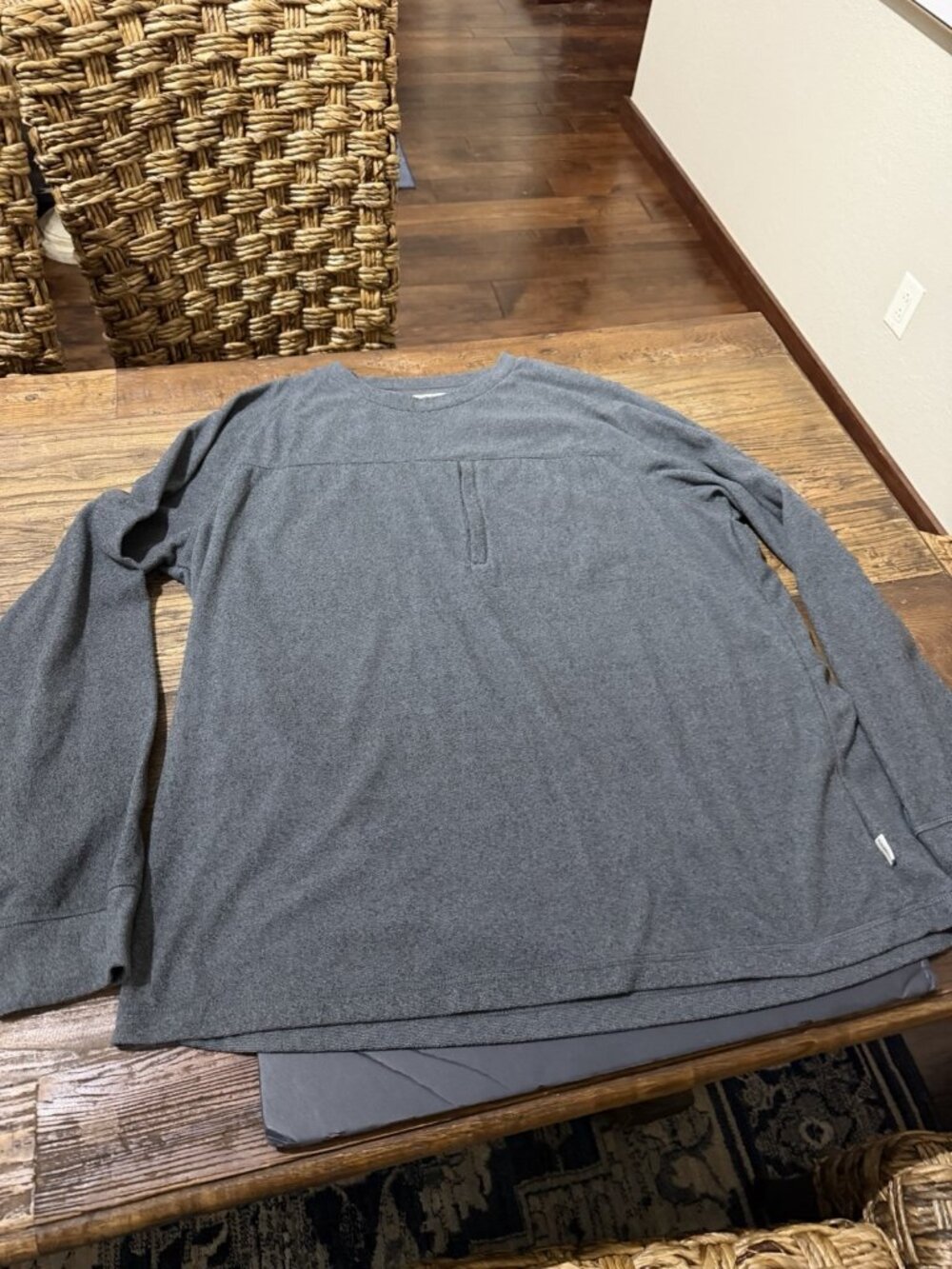 Magellan Pullover Fleece Men’s 2XL Grey Classic Fit Moisture Wicking Outdoor